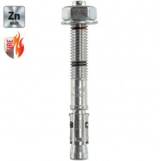 Μεταλλικό Βύσμα M10 Καρφωτό για Μπετό με Παξιμάδι 105mm LE-ZN-10105